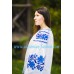 Boho Style Ukrainian Embroidered Folk Blouse 37